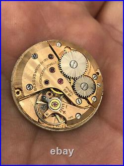 BENRUS Watch SERIES DR-2F CAL 17 Jewels 2372 For parts Or repair Vintage