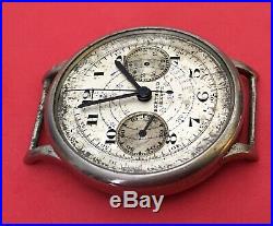 BERTHOUD GENEVE-Universal Geneve-Chronograph-to be repaired-for spare parts-rare