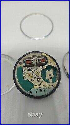 BULOVA Space View ACCUTRON Watch Movement 214 Untested For Parts Or Repair
