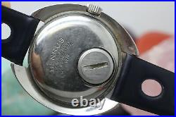 Benrus Electronic Citation Stainless Steel Date Men's Wrist Watch Parts/Repair