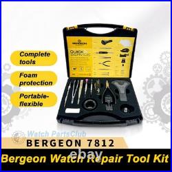 Bergeon Swiss Original Watch Repair Tool Kit for Strap & Case Back Removal