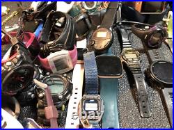 Big Digital Watch Lot For Part Or Repair Garmin, Apple, Casio, Timex, Shark, Samsung