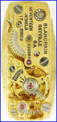 Blancpain Wristwatch Movement Backwind Mechanical Spare Parts, Repair