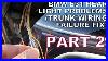 Bmw E31 Rear Light Problems Trunk Wiring Failure Fix Part 2