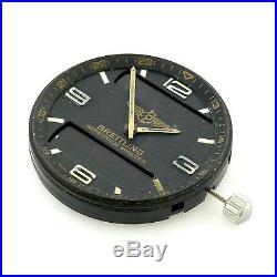 Breitling Aerospace Repetition Minutes Black Dial Movement For Parts Or Repairs