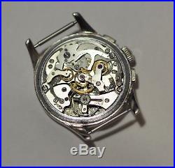Breitling Cadette Chronograph watch Venus 188 for spares or repair