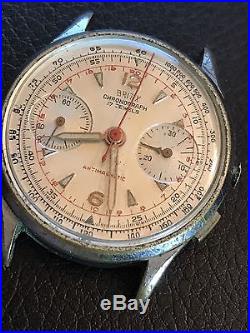 Britix Vintage Chronograph Landeron 48 For Parts Or Repair