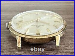 Bucherer Automatic Date Vintage Working For Parts or Repair See Description 34mm
