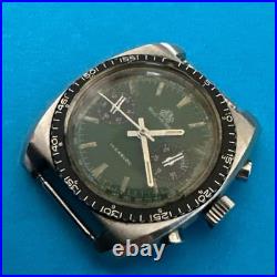 Bucherer Steel Landeron 248 Vintage Chronograph Watch For Parts/repair Project