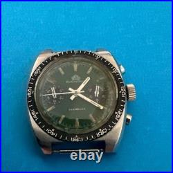 Bucherer Steel Landeron 248 Vintage Chronograph Watch For Parts/repair Project