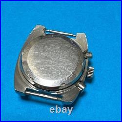Bucherer Steel Landeron 248 Vintage Chronograph Watch For Parts/repair Project