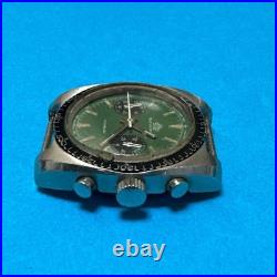 Bucherer Steel Landeron 248 Vintage Chronograph Watch For Parts/repair Project