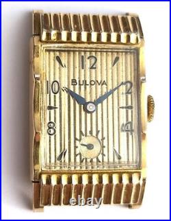 Bulova 7AK Curtain Academy Award Watch 10KGF, 21j, L0 Parts or Repair