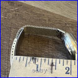 Bulova Accutron M6 1966 10k Gold Filled Wrist Watch JB Band for parts/repair