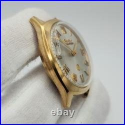 Bulova Accutron Tuning Fork 33mm Gold Plated Watch PARTS / REPAIR