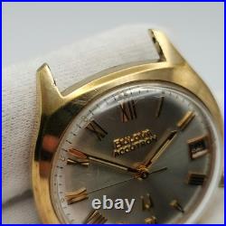 Bulova Accutron Tuning Fork 33mm Gold Plated Watch PARTS / REPAIR