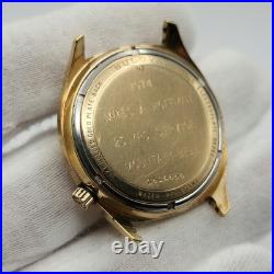 Bulova Accutron Tuning Fork 33mm Gold Plated Watch PARTS / REPAIR