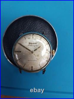Bulova Ambassador Watch For Repairs Parts 17 Jewels 12 EBA Swiss Works