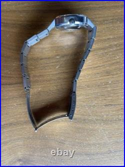 Bulova Automatic Wristwatch WithDate Vintage Watch For Parts Or Repair Not Working