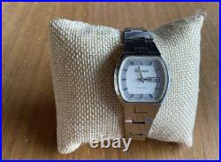 Bulova Automatic Wristwatch WithDate Vintage Watch For Parts Or Repair Not Working
