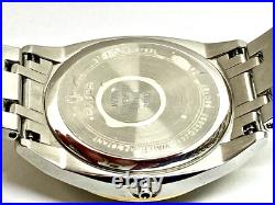 Bulova Men's Watch 98C127 Surveyor Classic Quartz 39mm No Crown FOR REPAIR PARTS