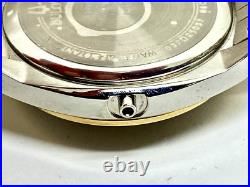Bulova Men's Watch 98C127 Surveyor Classic Quartz 39mm No Crown FOR REPAIR PARTS