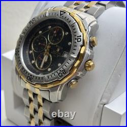 Bulova Millennia Motion Quartz Chronograph 100m Not Working For Parts/Repair