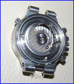 Bvlgari Diagono Gmt40s Automatic Mens Watch Steel For Parts Repair Project