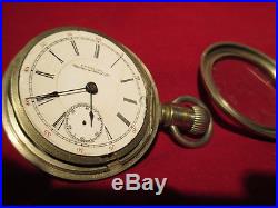 C1900s LOT of 7 POCKET WATCHES SIZE 18 FOR RESTORATION PARTS REPAIR