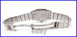 Cartier Santos 166930 Ladies Quartz Stainless And Gold Watch For Parts / Repair