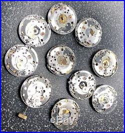 CARTIER mechanical winding watch Movement lot of 10 cal 78-1 repair