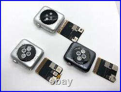 CLEARANCE! Lot of 3 Apple Watchs 38mm & 42mm Series 3 for Parts or Repair