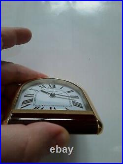 Cartier Alarm clock for parts or repair 86,50 mm X 74.90 mm