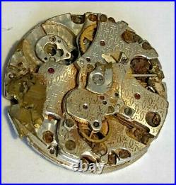 Cartier Cal 205 Automatic Chronograph Watch Movements For Parts or Repair