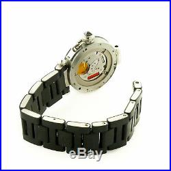 Cartier Pasha Seatimer 3025 Black Dial S. S. Watch+partial Bracelet Parts/repairs