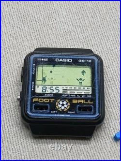 Casio GS-12 Soccer Watch For Replacement, Not Complete 80s For Parts Or Repair Casio GS-12 Soccer Watch For Replacement, Not Complete 80s For Parts Or Repair