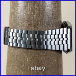 Casio Men 52QS-14 Silver Expansion Quartz Digital For Watch Parts Or Repair Only