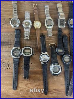 Casio Watch Lot 20+ Watches G-Shock, Vintage Digital -parts or repair