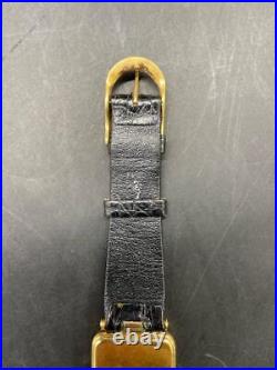 Christian Dior Men's Watch H167 Gold Square Vintage 1988 For Repair/Parts