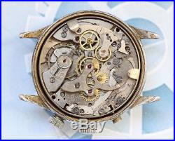 Chronometre Lemania Chronoghraph watch mechanical Swiss for parts for repair