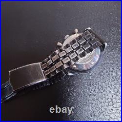 Citizen Chronograph Automatic Watch For Parts or Repair Aftermarket Band Junk