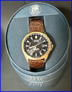 Citizen Eco-Drive Lt. Ed. Radio Controlled World Perpetual Watch for PART/REPAIR