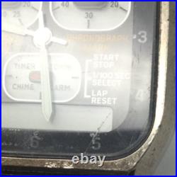 Citizen Jet Boy Watch Men Robot Face Digital Analog BROKEN FOR PARTS OR REPAIR