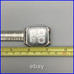Citizen Jet Boy Watch Men Robot Face Digital Analog BROKEN FOR PARTS OR REPAIR