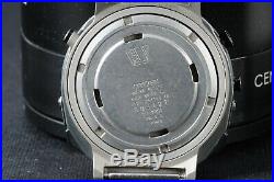 Citizen Walter Wolf Titanium chronograph 1985 3530-351118 Parts or repair 192