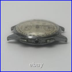 Clebar Chronograph 1940s Wristwatch For Part Or Repair Fast Free Shipping