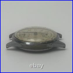 Clebar Chronograph 1940s Wristwatch For Part Or Repair Fast Free Shipping