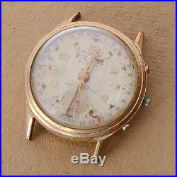 Clinton Watch Triple Day Date Calendar Ca1940s For Parts Repair Spares