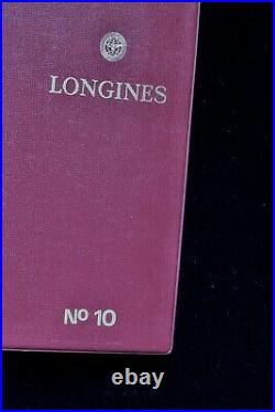 Complete original repair parts guide to Longines vintage watches published 1960s