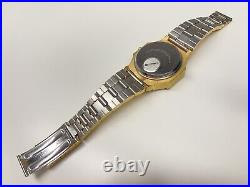 Compu chron & benrus led wristwatches as is for parts or repair no returns